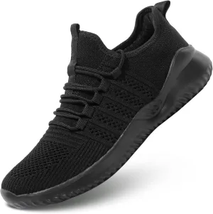 Mens Walking Shoes Lightweight Breathable Slip On Running Shoes Comfortable Fashion Sneakers Workout Casual Sports