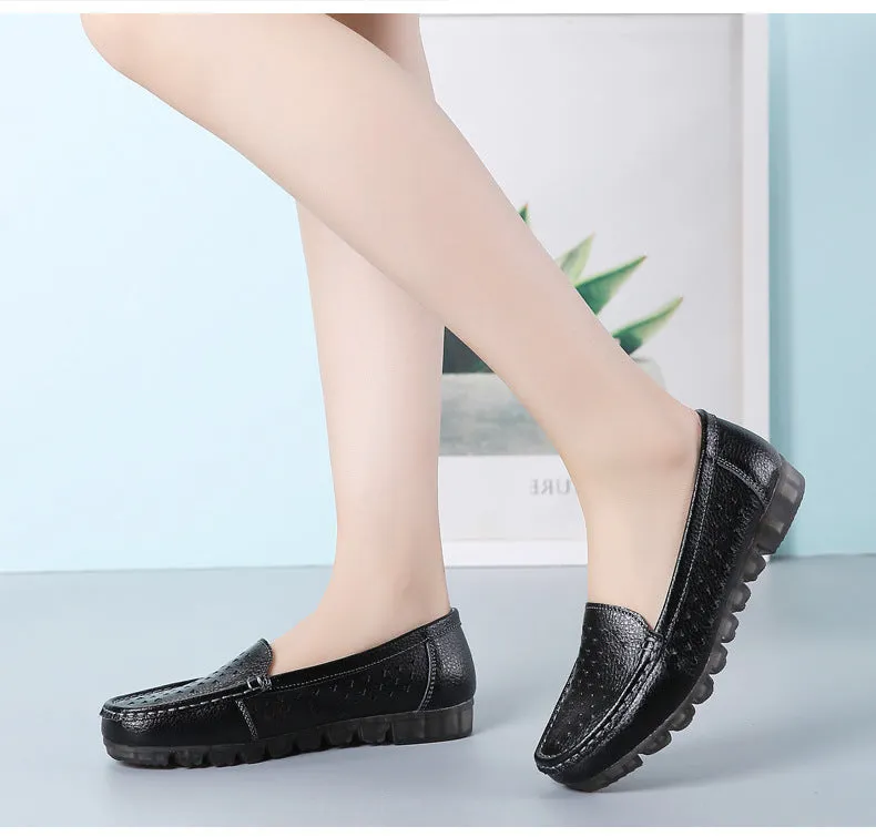 Nanccy Flat Casual Hollow Casual Shoes