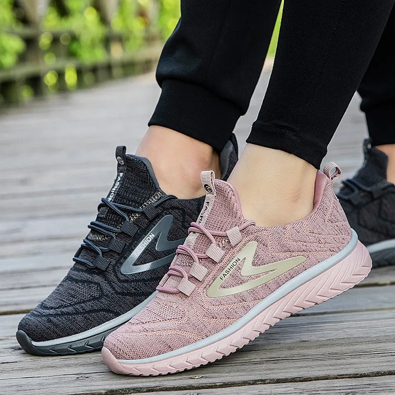 Nanccy Lightweight Fly Woven Breathable Casual Walking Shoes