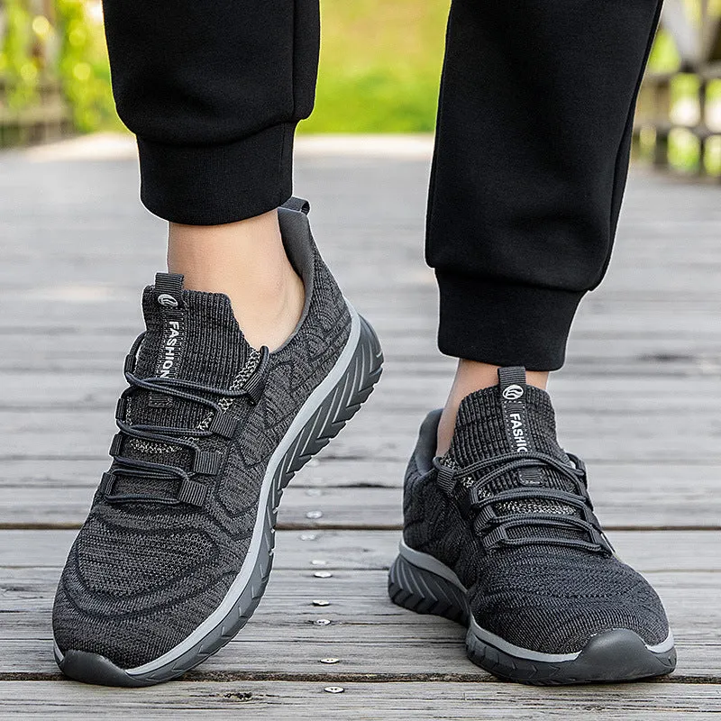 Nanccy Lightweight Fly Woven Breathable Casual Walking Shoes