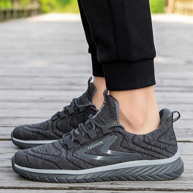 Nanccy Lightweight Fly Woven Breathable Casual Walking Shoes