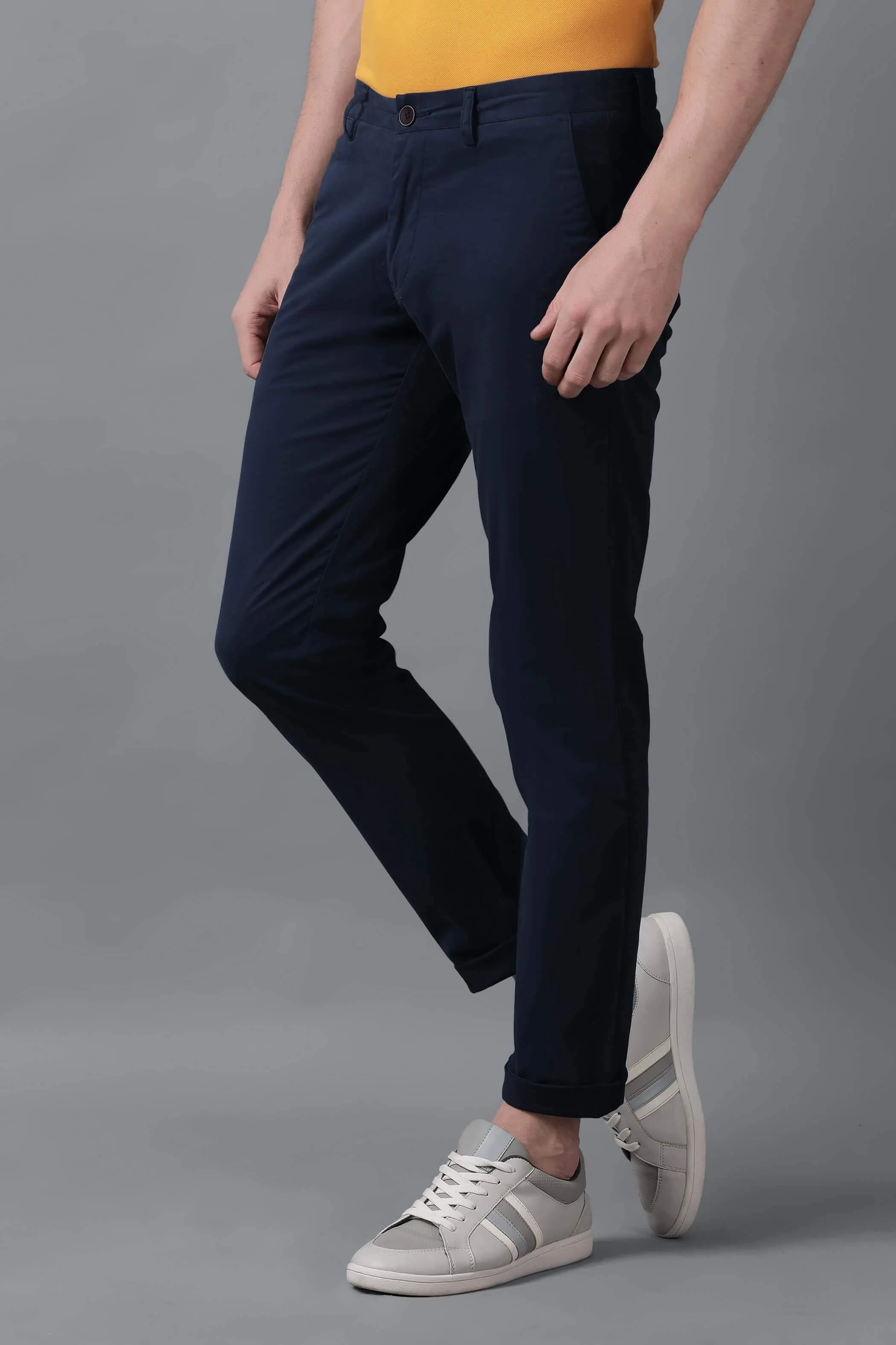 Navy Blue Mens Trousers (CH1004)