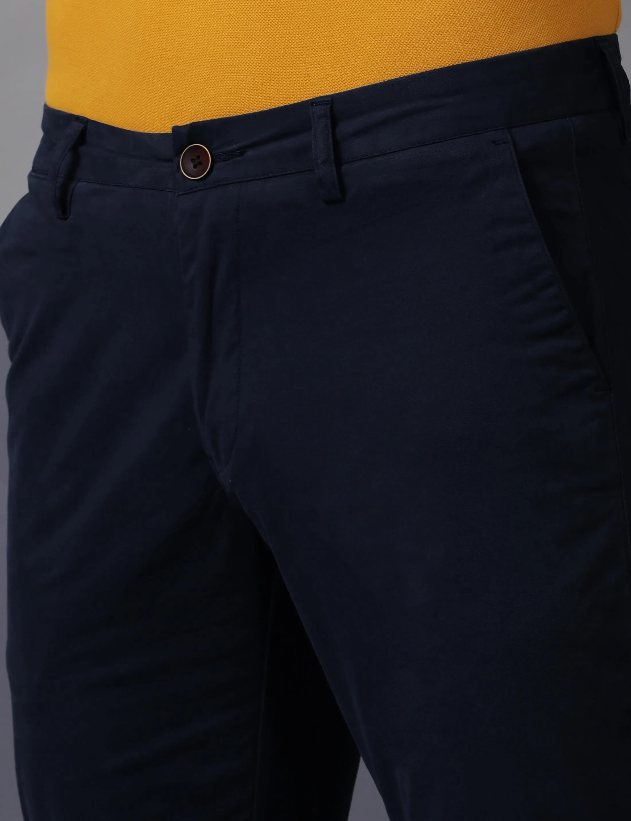 Navy Blue Mens Trousers (CH1004)