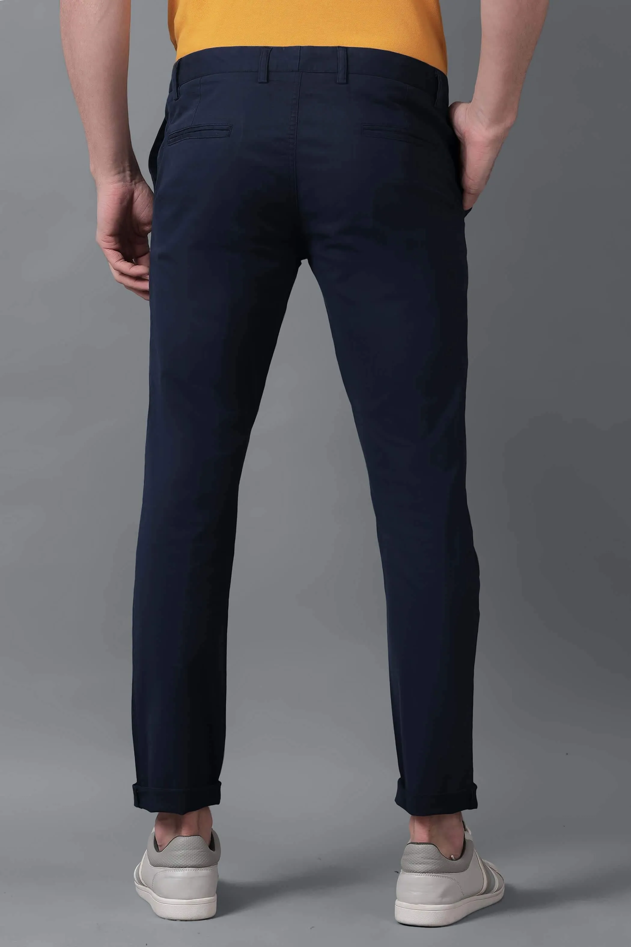 Navy Blue Mens Trousers (CH1004)