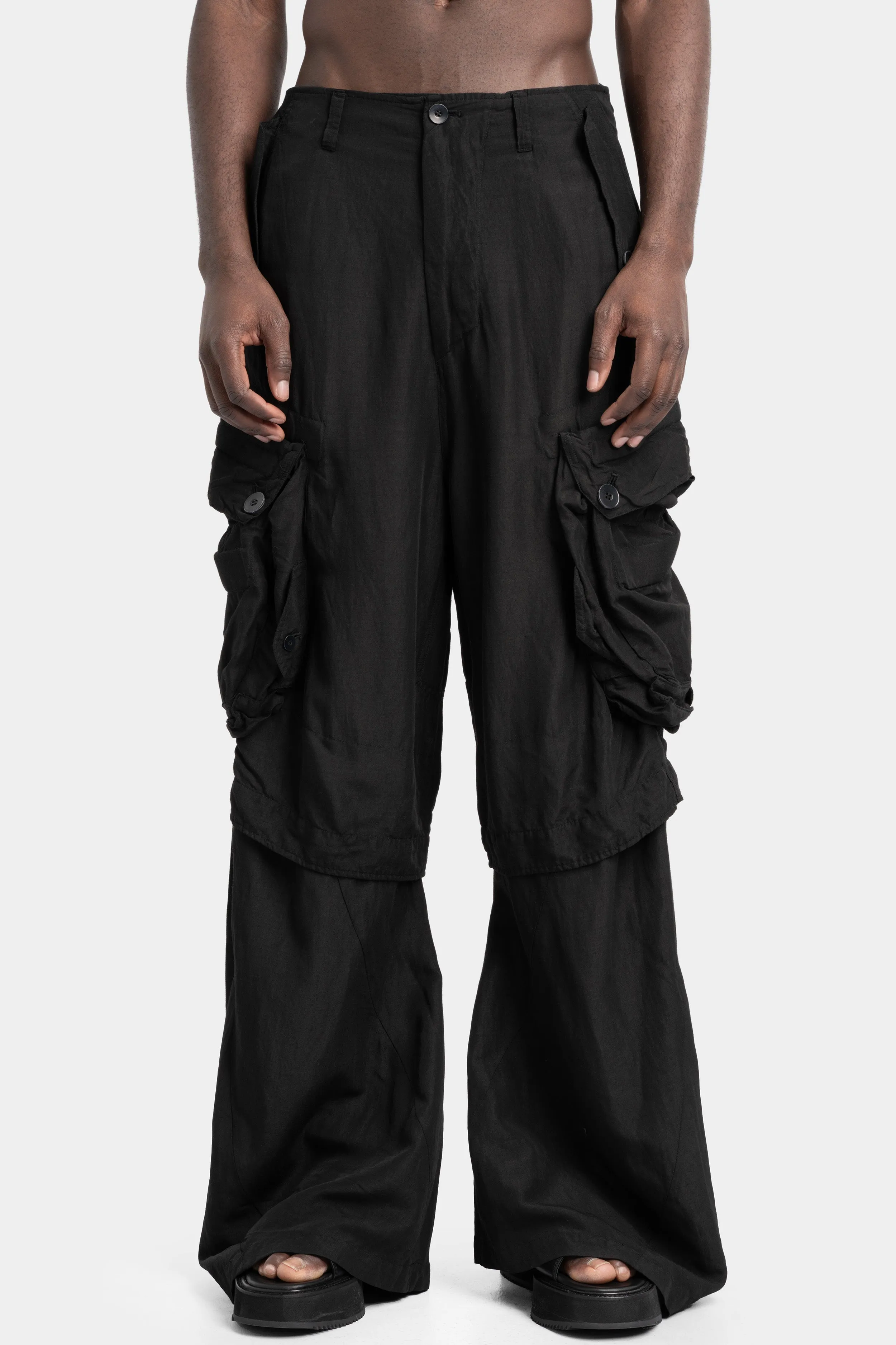 Oversized lightweight cargo pant
