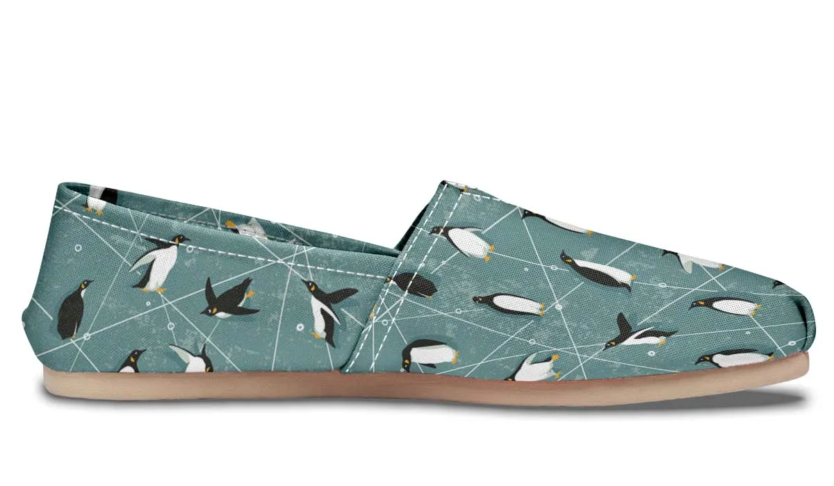 Penguin Pattern Casual Shoes