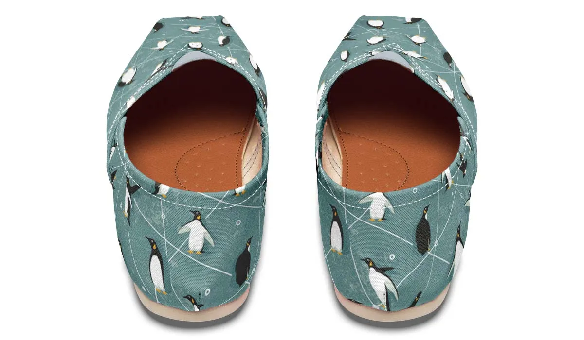 Penguin Pattern Casual Shoes
