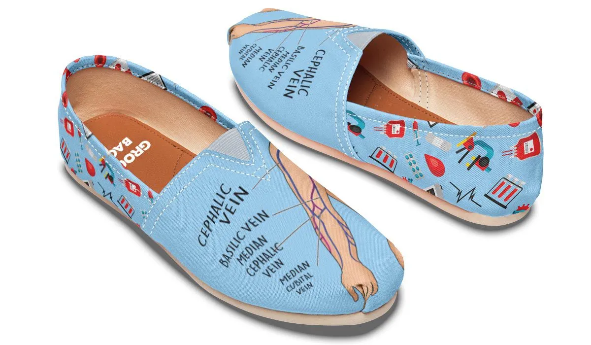 Phlebotomy Diagram Casual Shoes