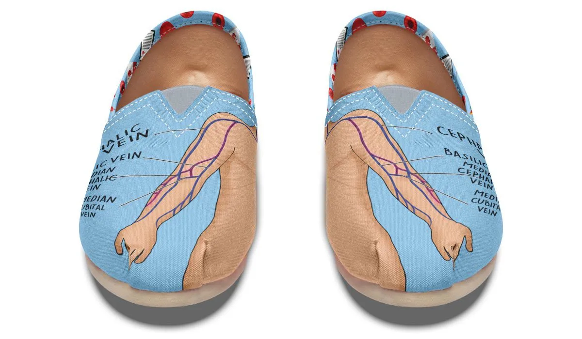 Phlebotomy Diagram Casual Shoes
