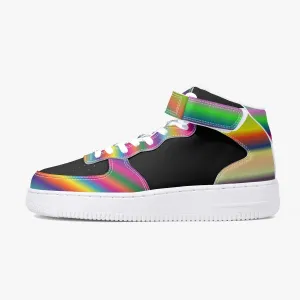 Rainbow Space Force Hi Tops