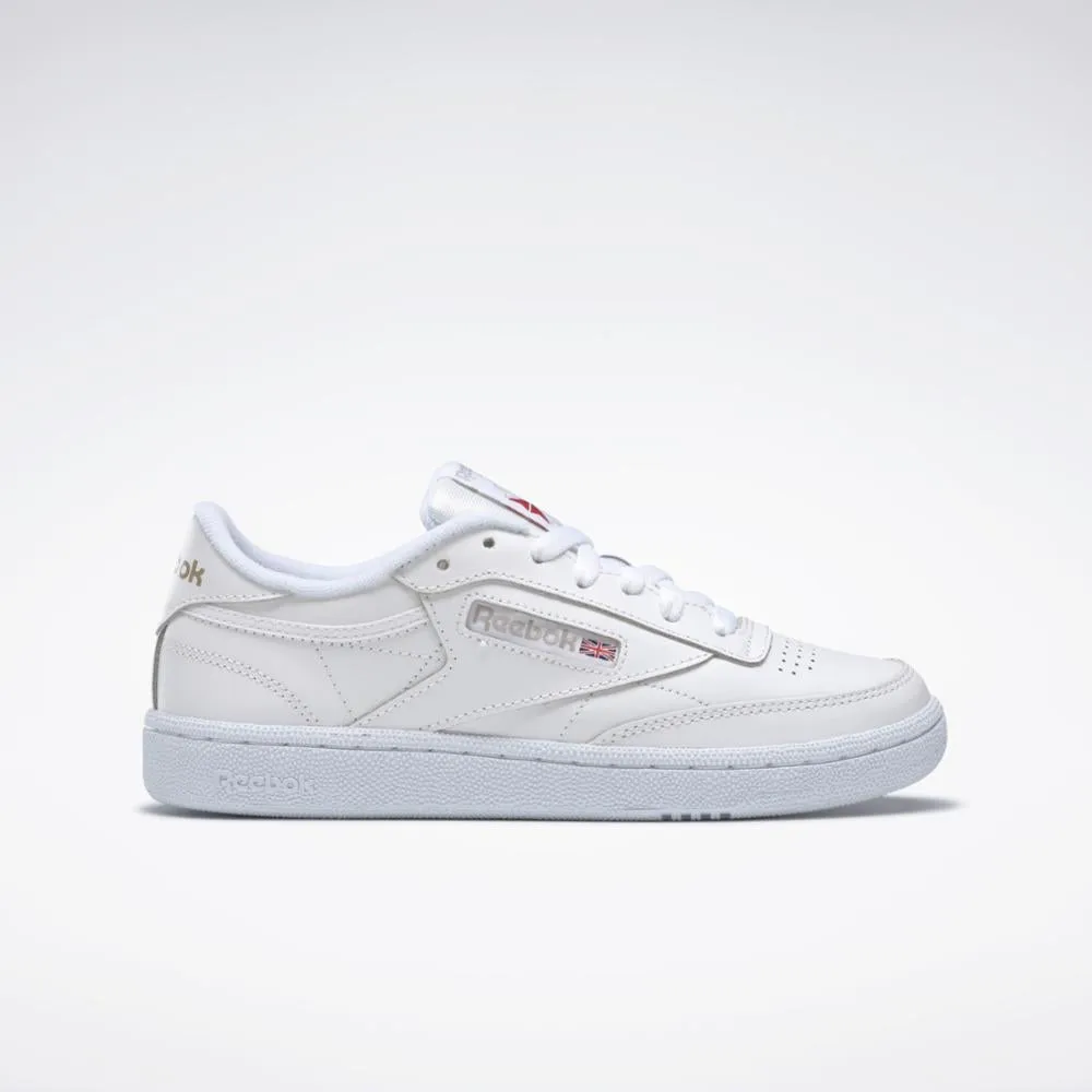 Reebok Footwear Women CLUB C 85 WHT/LIGHT GRY