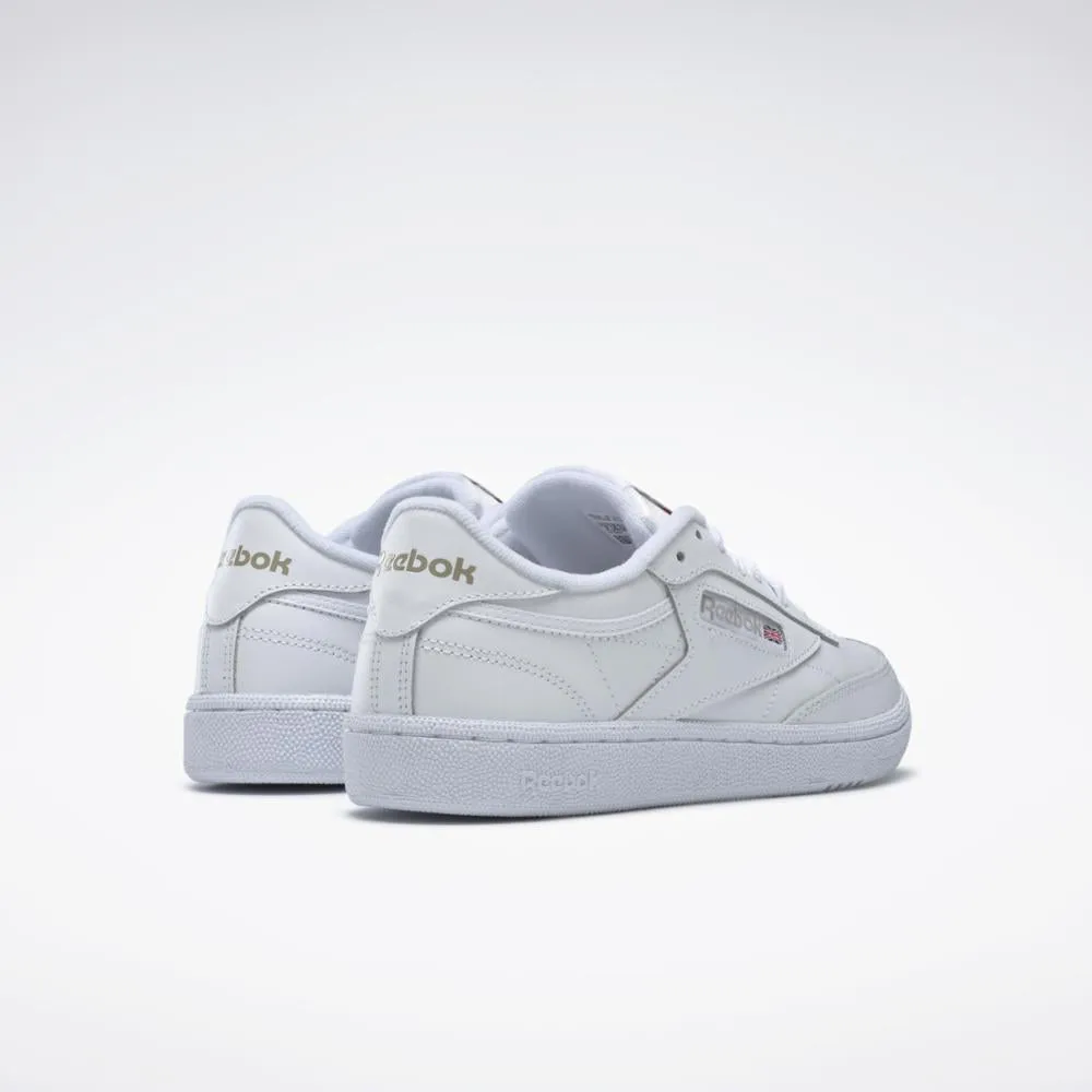 Reebok Footwear Women CLUB C 85 WHT/LIGHT GRY