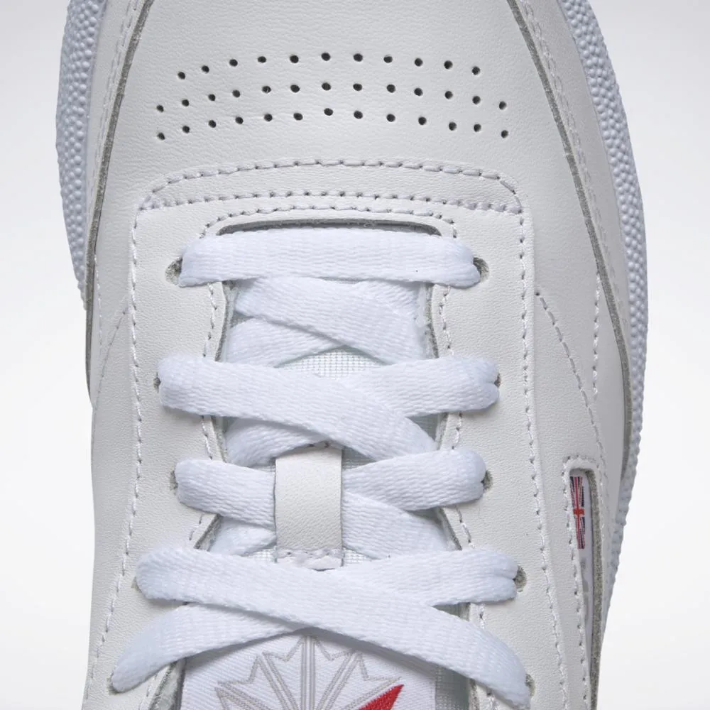 Reebok Footwear Women CLUB C 85 WHT/LIGHT GRY