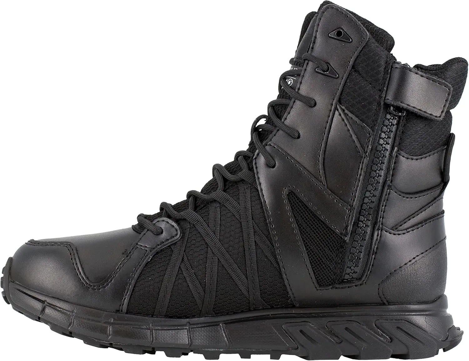 Reebok Men's Rb3455 Trailgrip 8" Tactical Waterproof Insulated Construction Boot Black Work & Safety