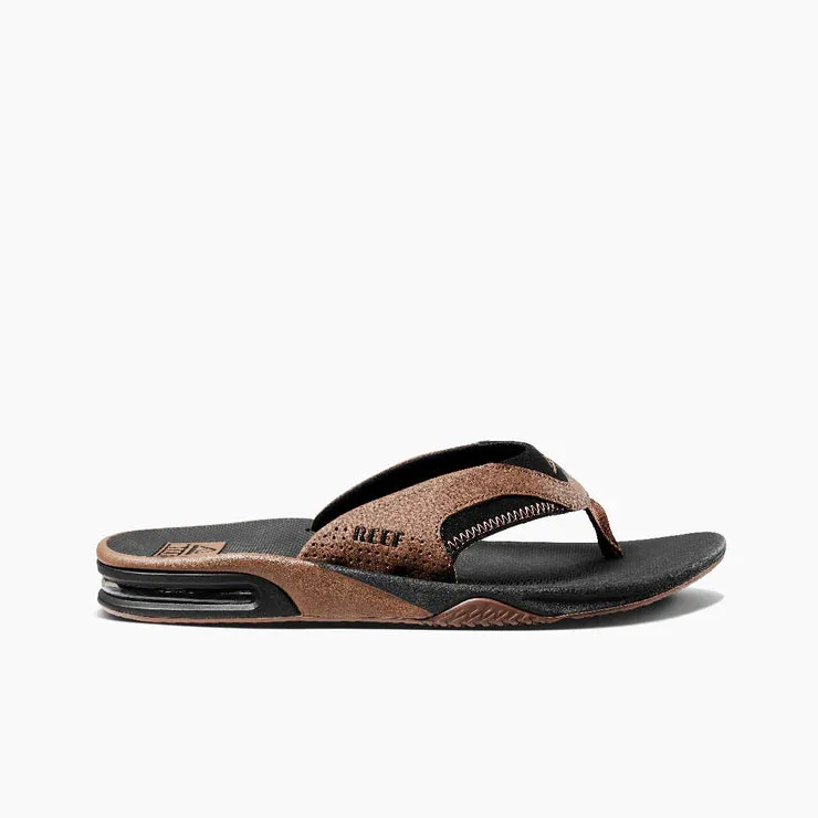 Reef Fanning Black Tan Men's Sandal