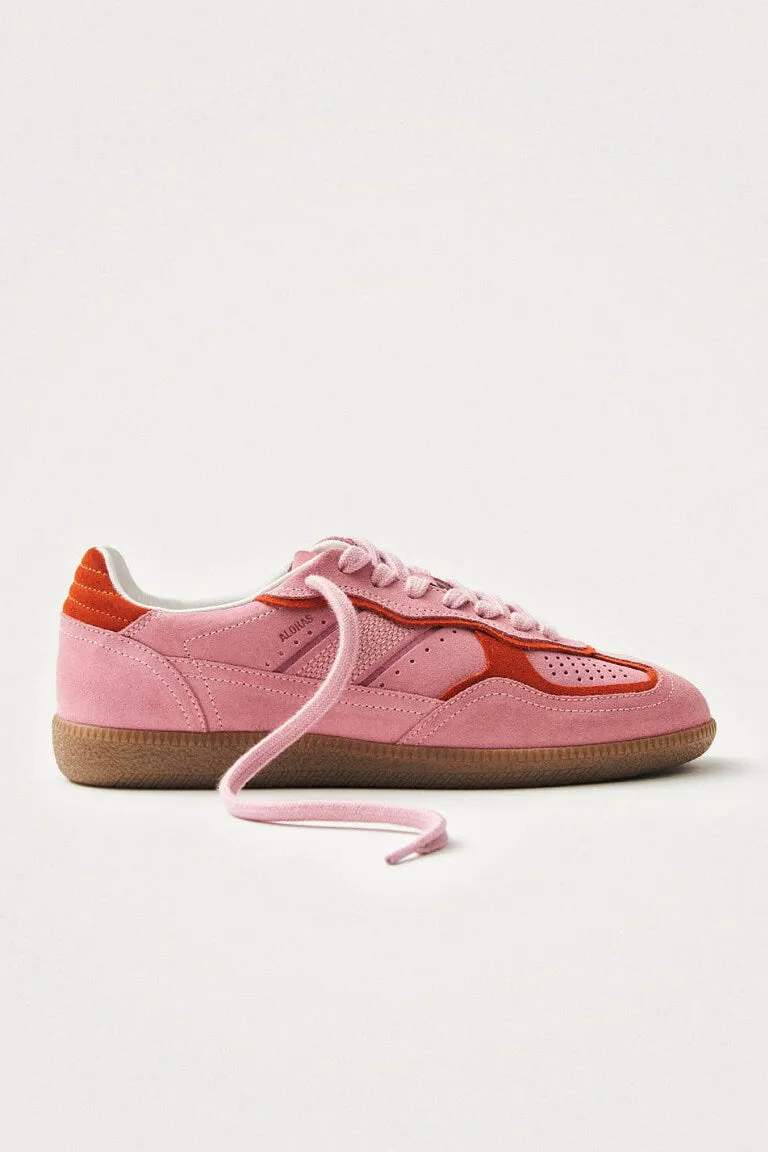 Rife Sea Pink Leather Sneakers