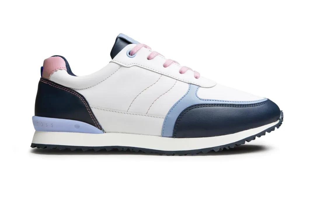 Royal Albartross Sloane Storm Shoe in White/Navy