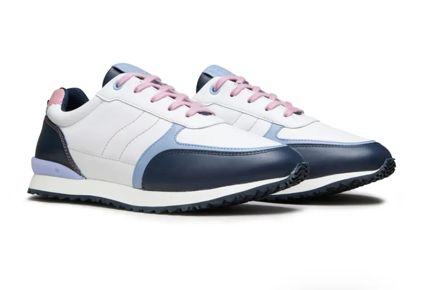 Royal Albartross Sloane Storm Shoe in White/Navy