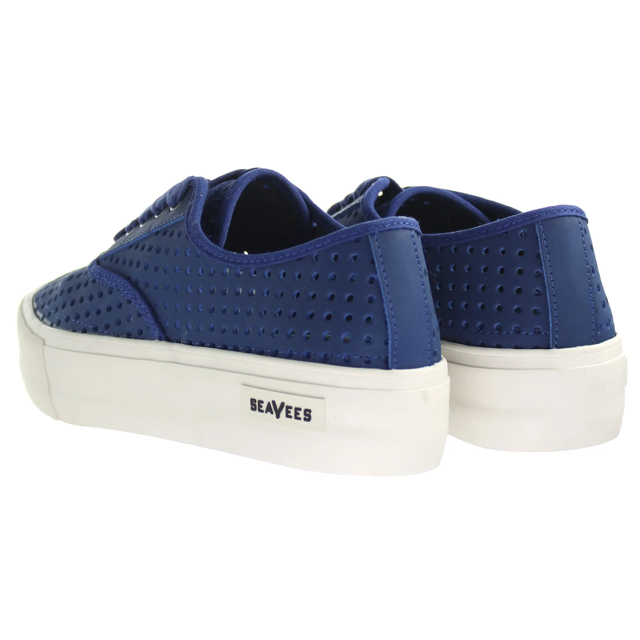 Seavees Legend Platform Womens Blue Shoes
