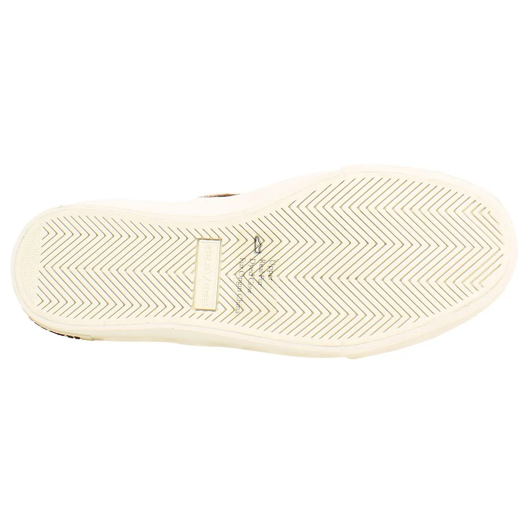 Seavees Sunset Mulholland Womens Brown Plimsolls