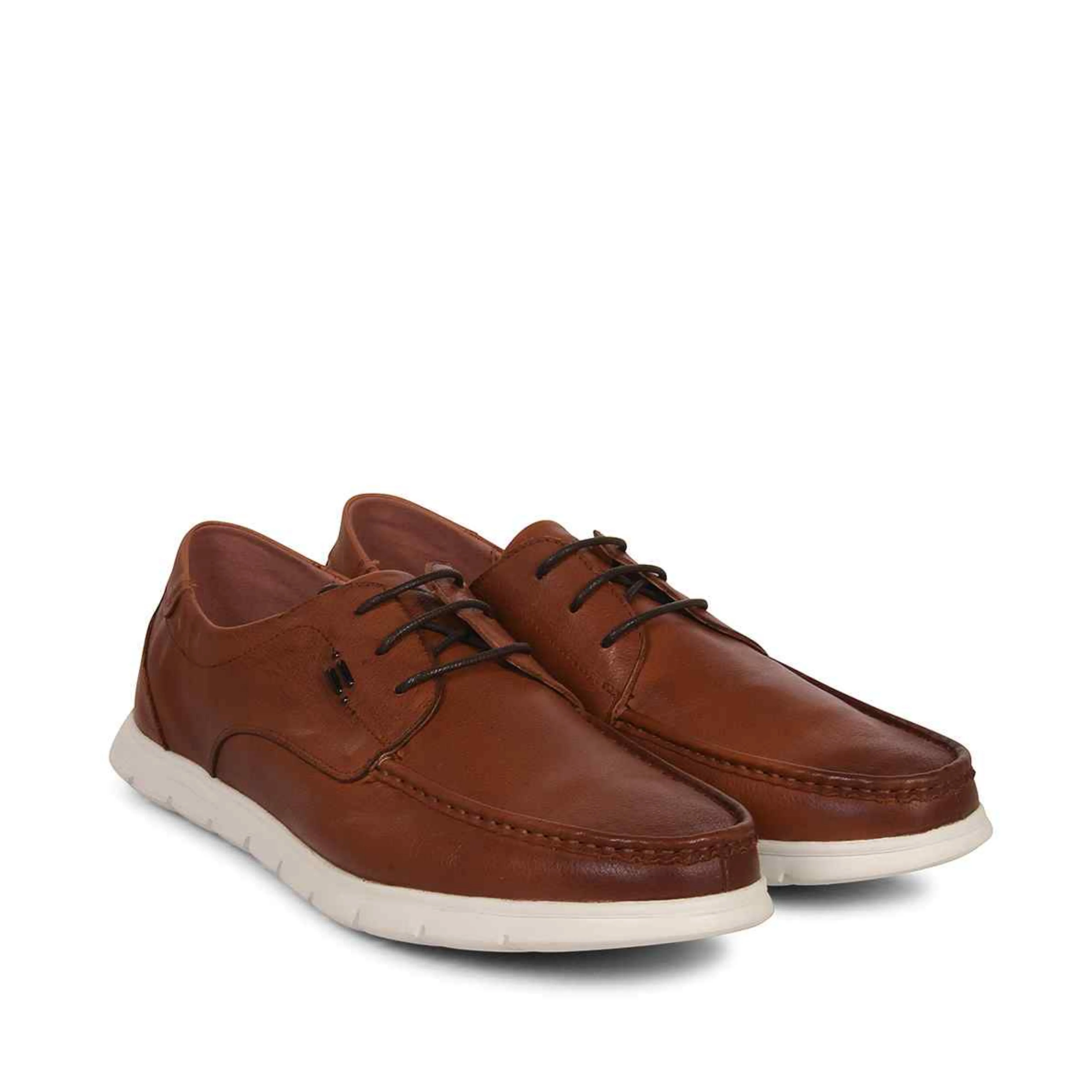 Sergio Duletti Saul Ultra Lightweight Boat Shoe Tan