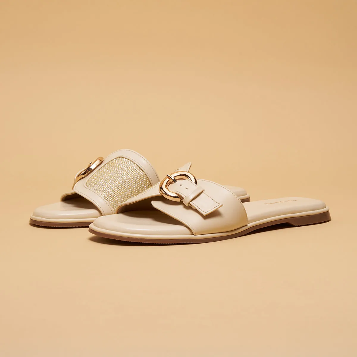 Stacy Buckle Flats