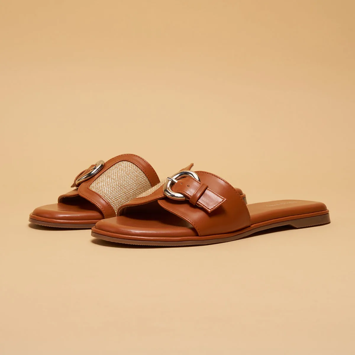 Stacy Buckle Flats