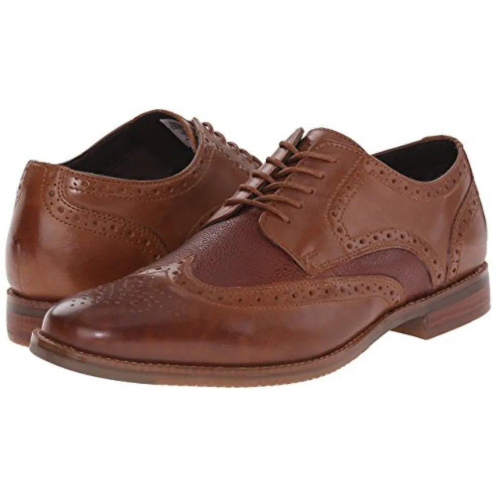 Style Purpose Wingtip Cognac Rockport 80511