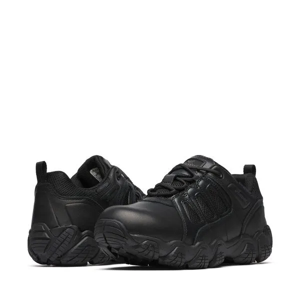 Thorogood Men's Crosstrex Series Black Polishable Waterproof BBP Oxford Work Shoe