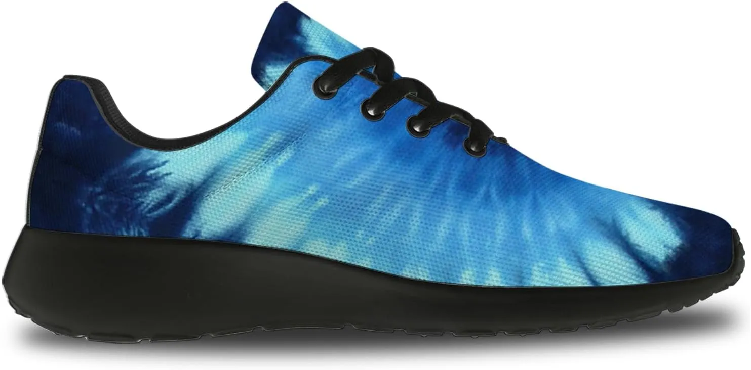 Tie Dye Shoes for Men Women Tennis Shoes Comfortable Walking Sneakers Gifts for Him Her