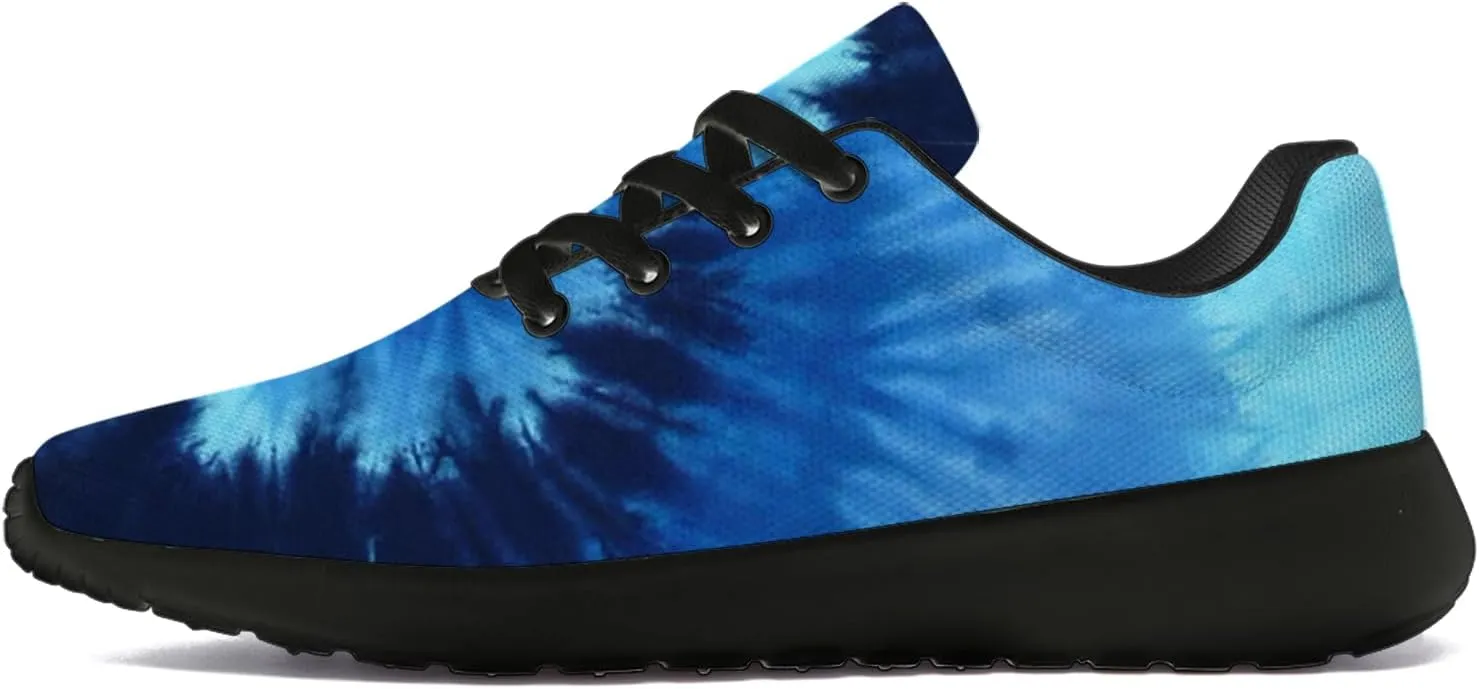 Tie Dye Shoes for Men Women Tennis Shoes Comfortable Walking Sneakers Gifts for Him Her