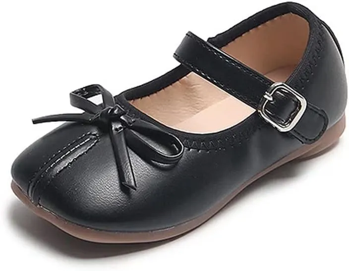TN TANGNEST Toddler Girls Ballet Flats Bowknot Mary Jane School Wedding Party Dress Shoes