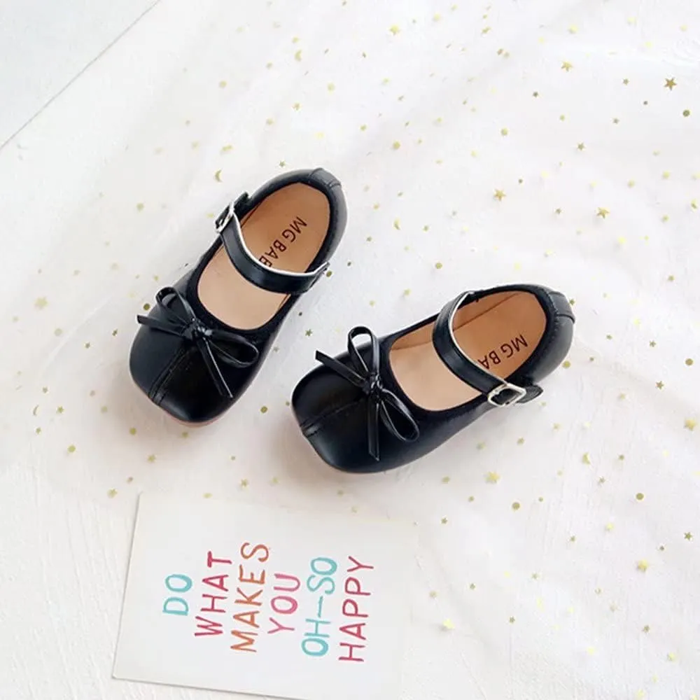 TN TANGNEST Toddler Girls Ballet Flats Bowknot Mary Jane School Wedding Party Dress Shoes