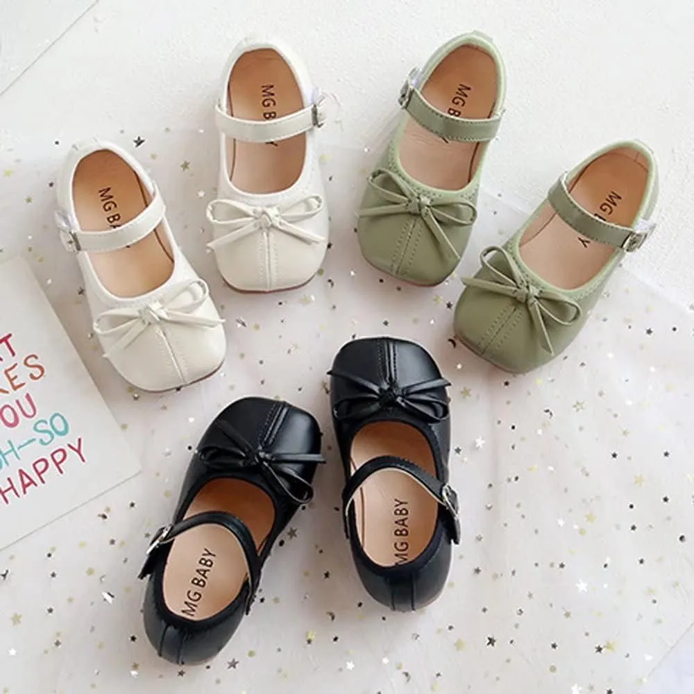 TN TANGNEST Toddler Girls Ballet Flats Bowknot Mary Jane School Wedding Party Dress Shoes