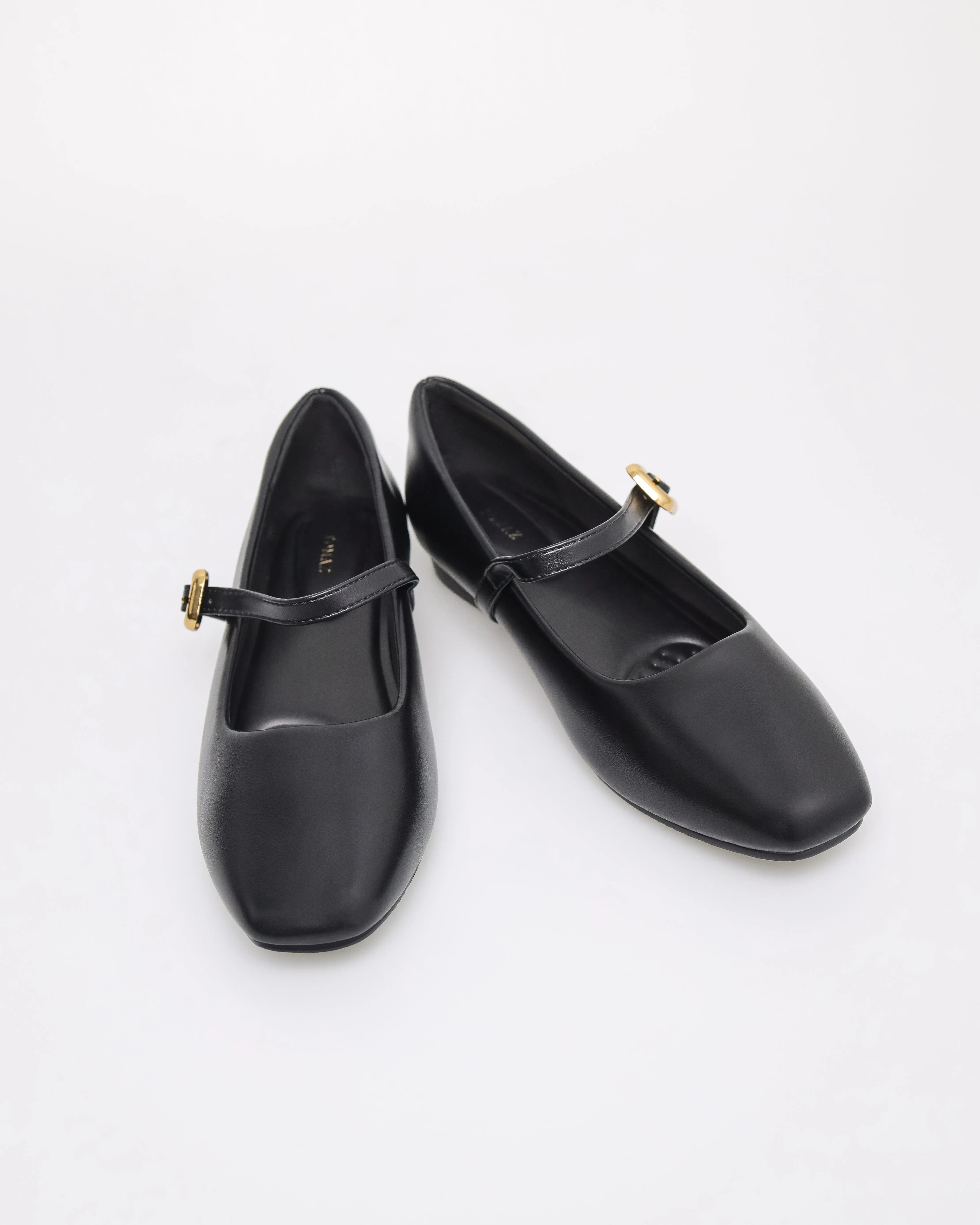 Tomaz NN364 Ladies Buckle Flats