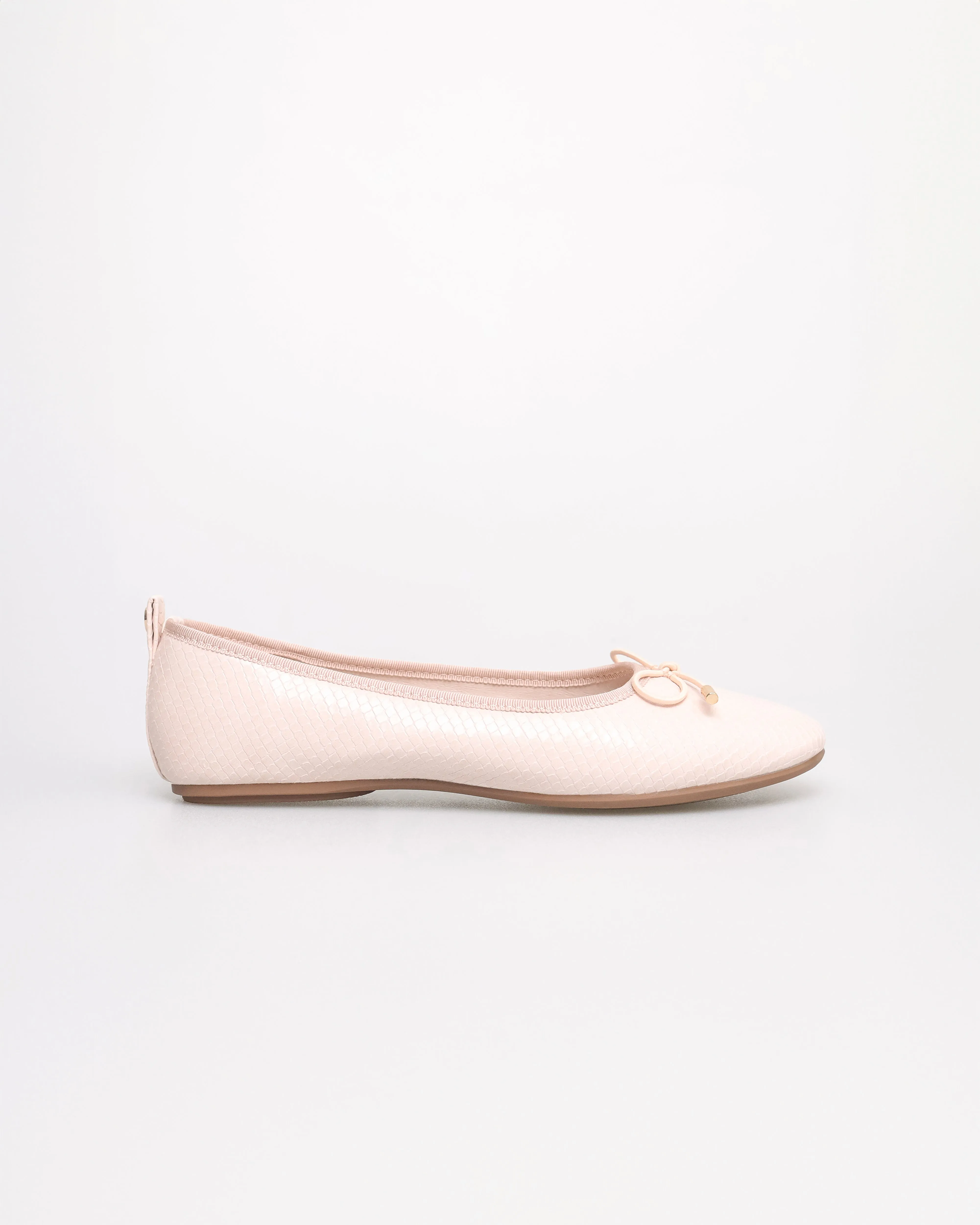 Tomaz NN375 Ladies Bow Flats (Nude)