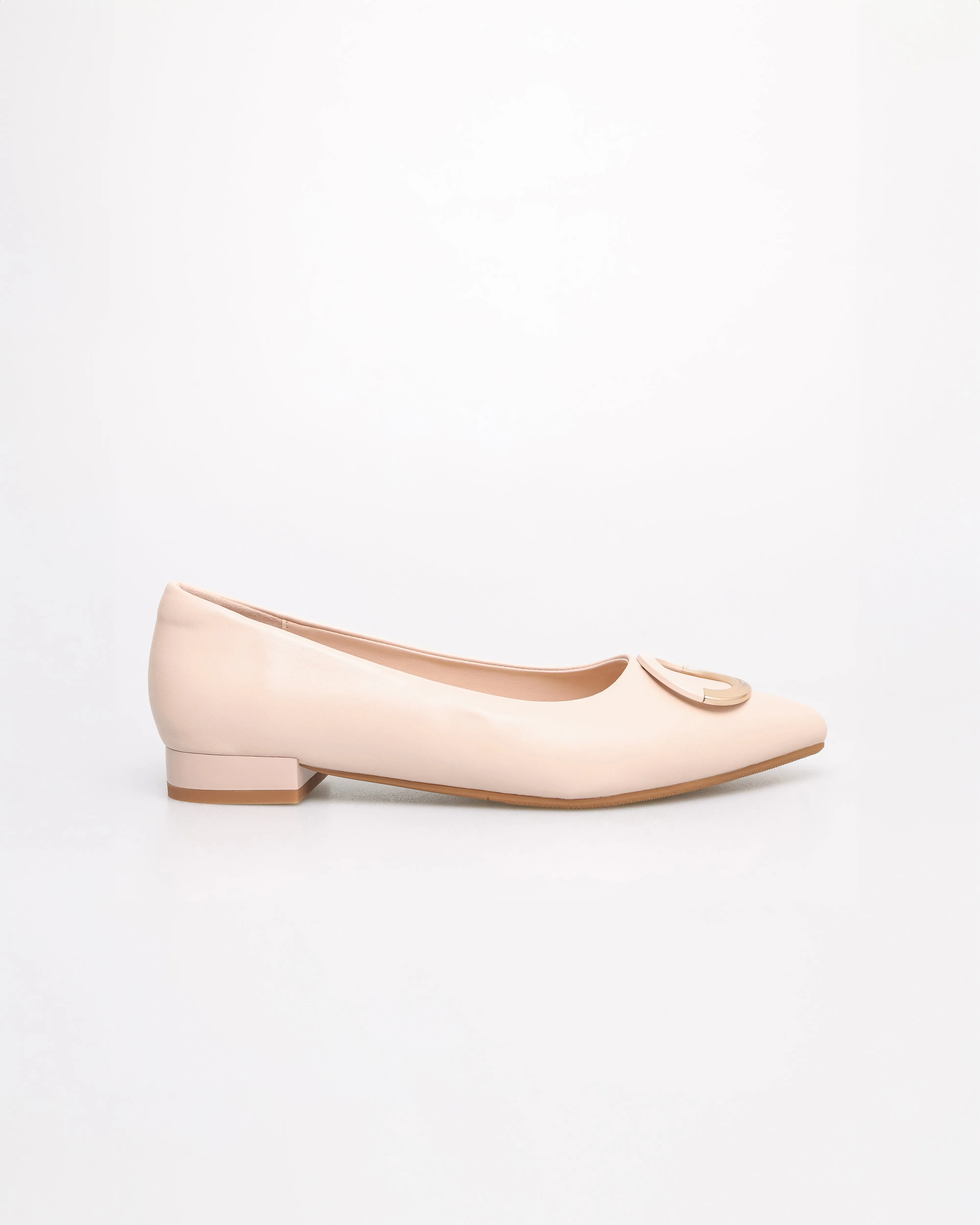 Tomaz YX180 Ladies Bohemian Buckle Flats