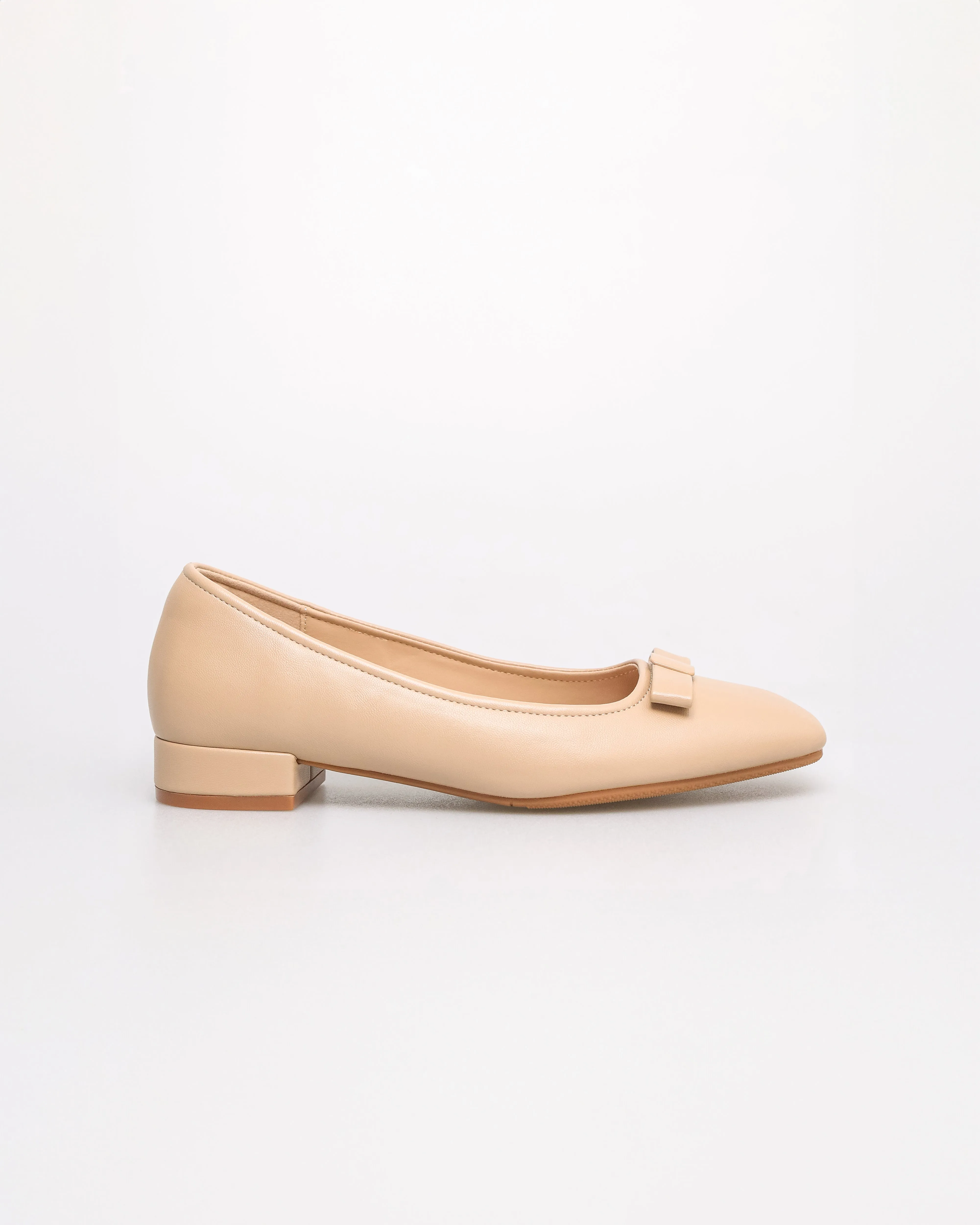Tomaz YX198 Ladies Folded Ribbon Flats
