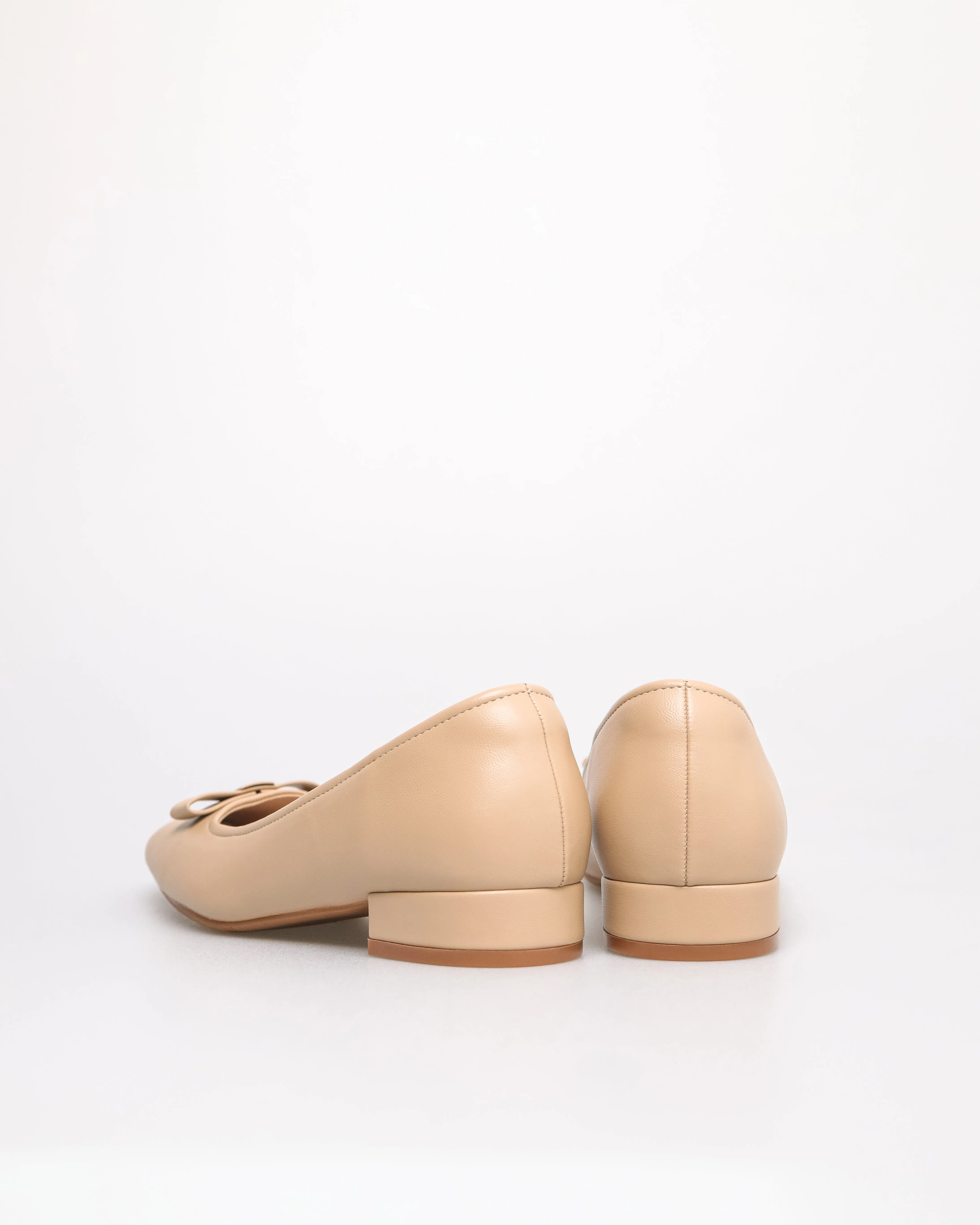 Tomaz YX198 Ladies Folded Ribbon Flats