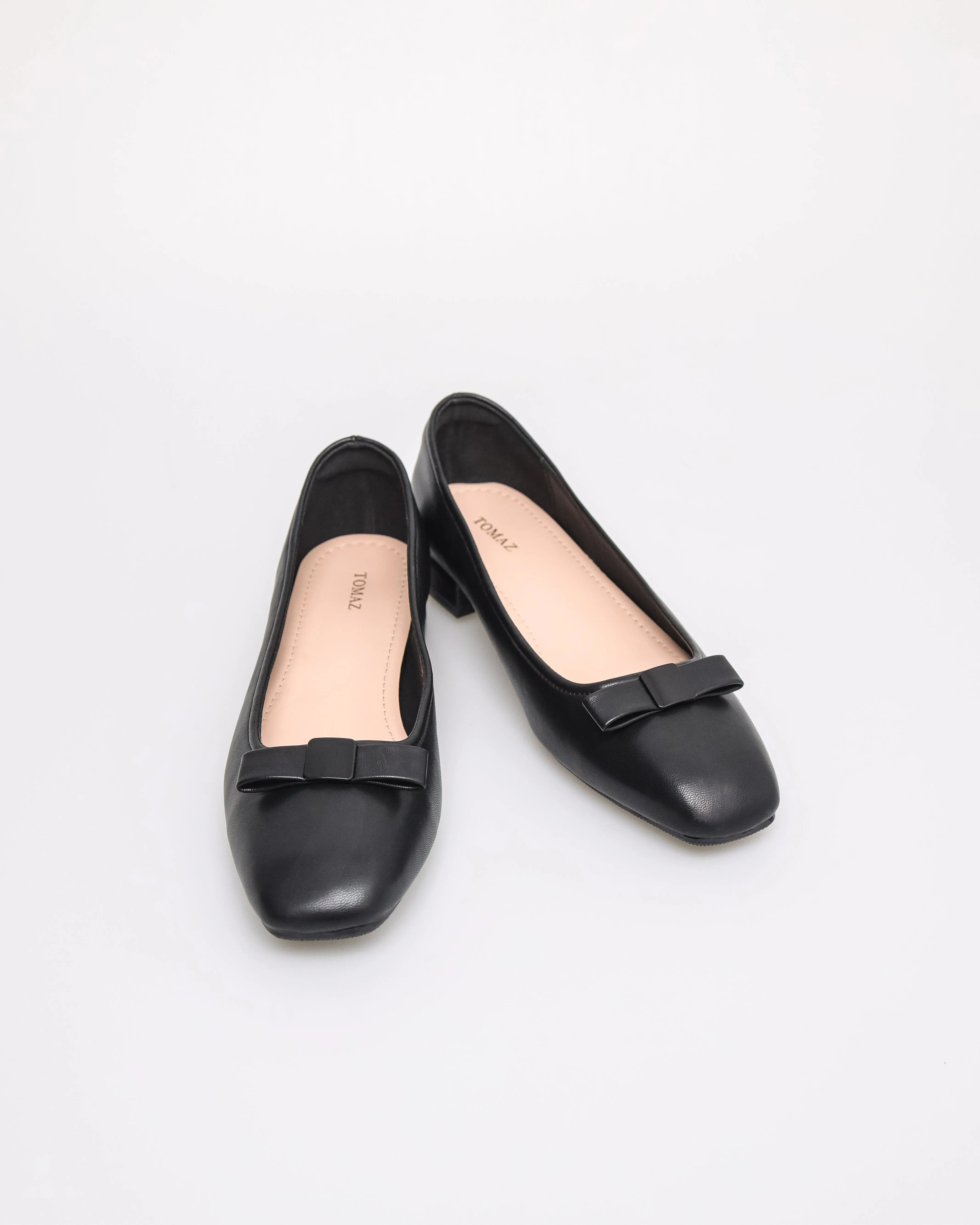 Tomaz YX198 Ladies Folded Ribbon Flats