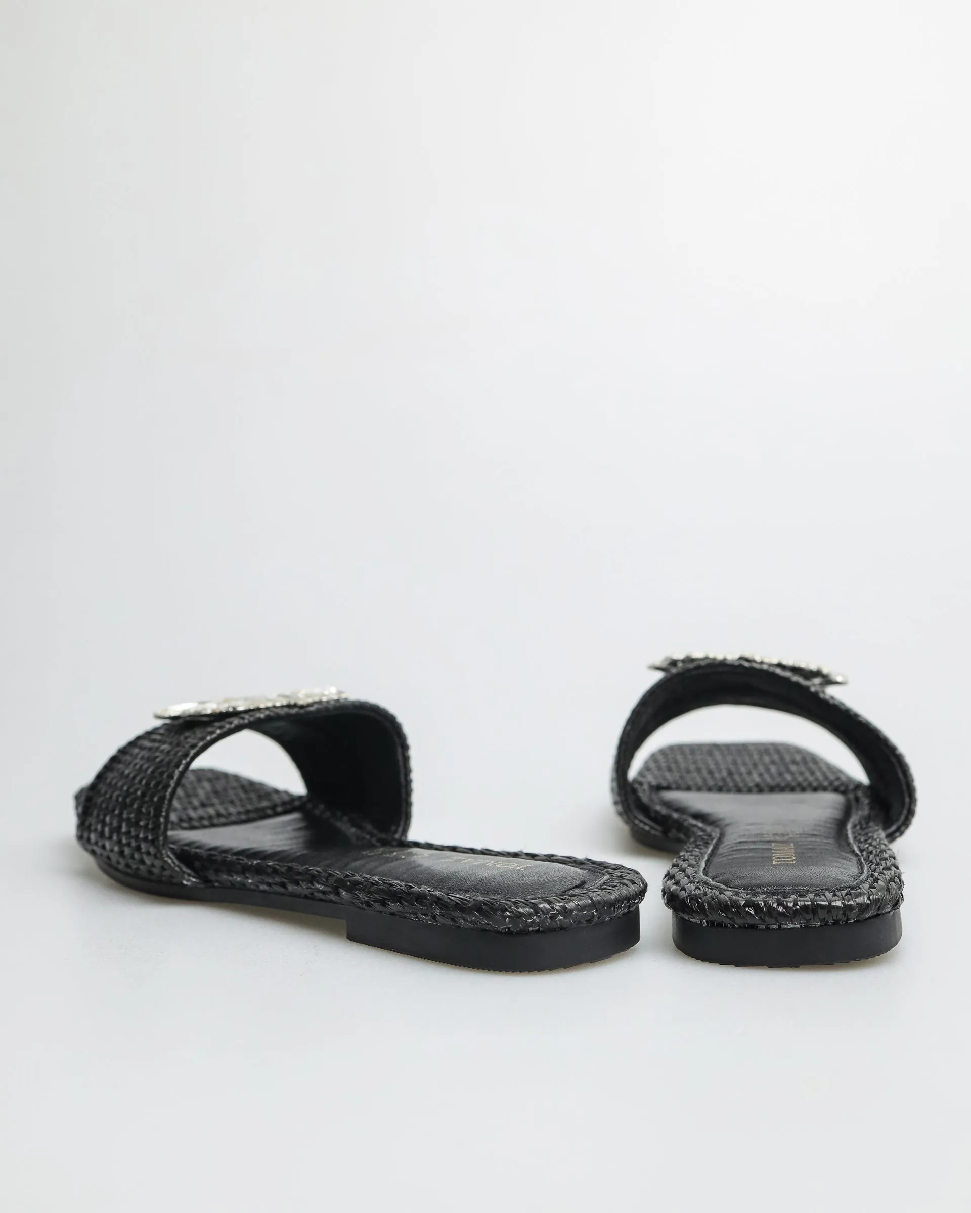 Tomaz YX96 Ladies Flower Gem Sandals