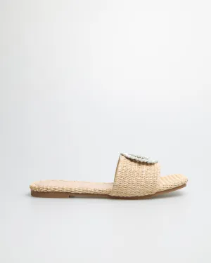 Tomaz YX96 Ladies Flower Gem Sandals