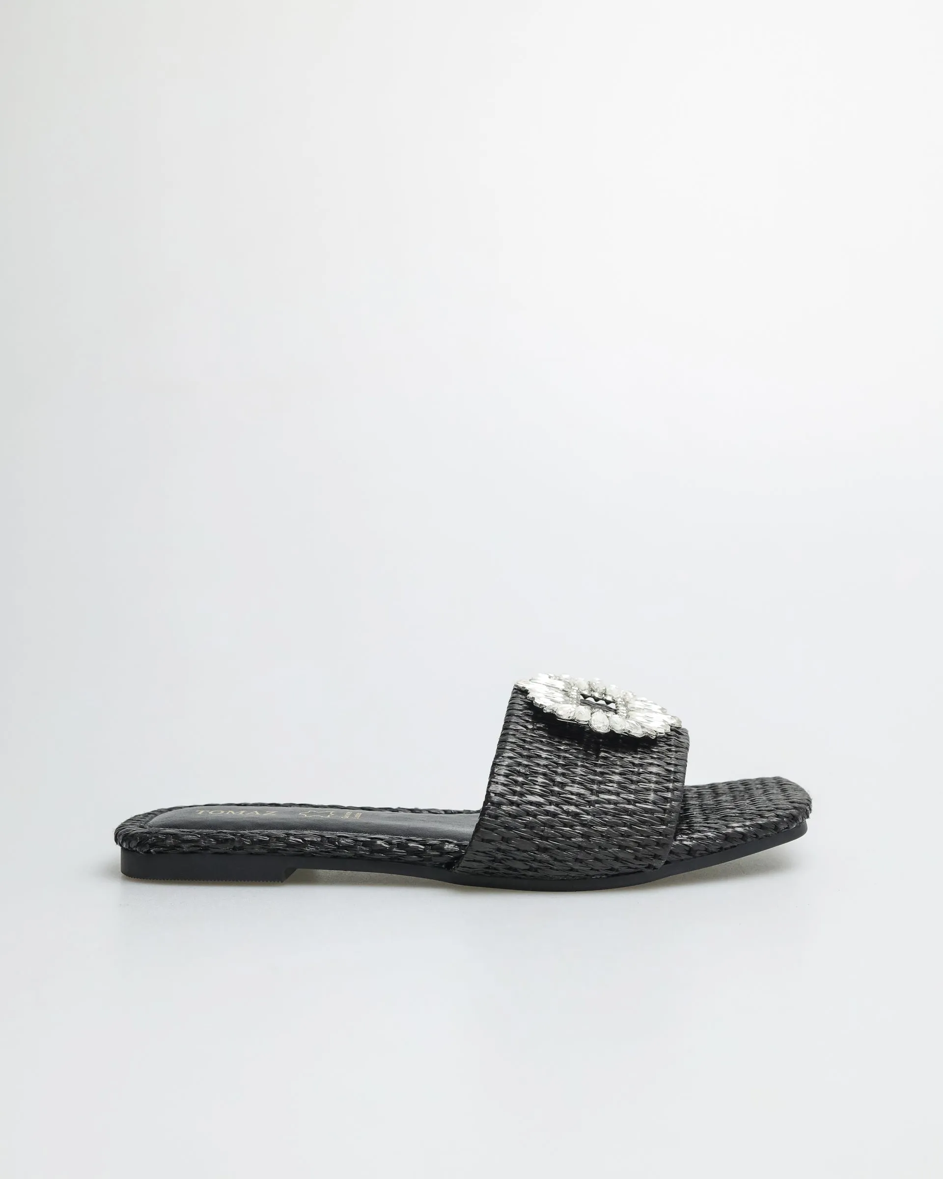 Tomaz YX96 Ladies Flower Gem Sandals