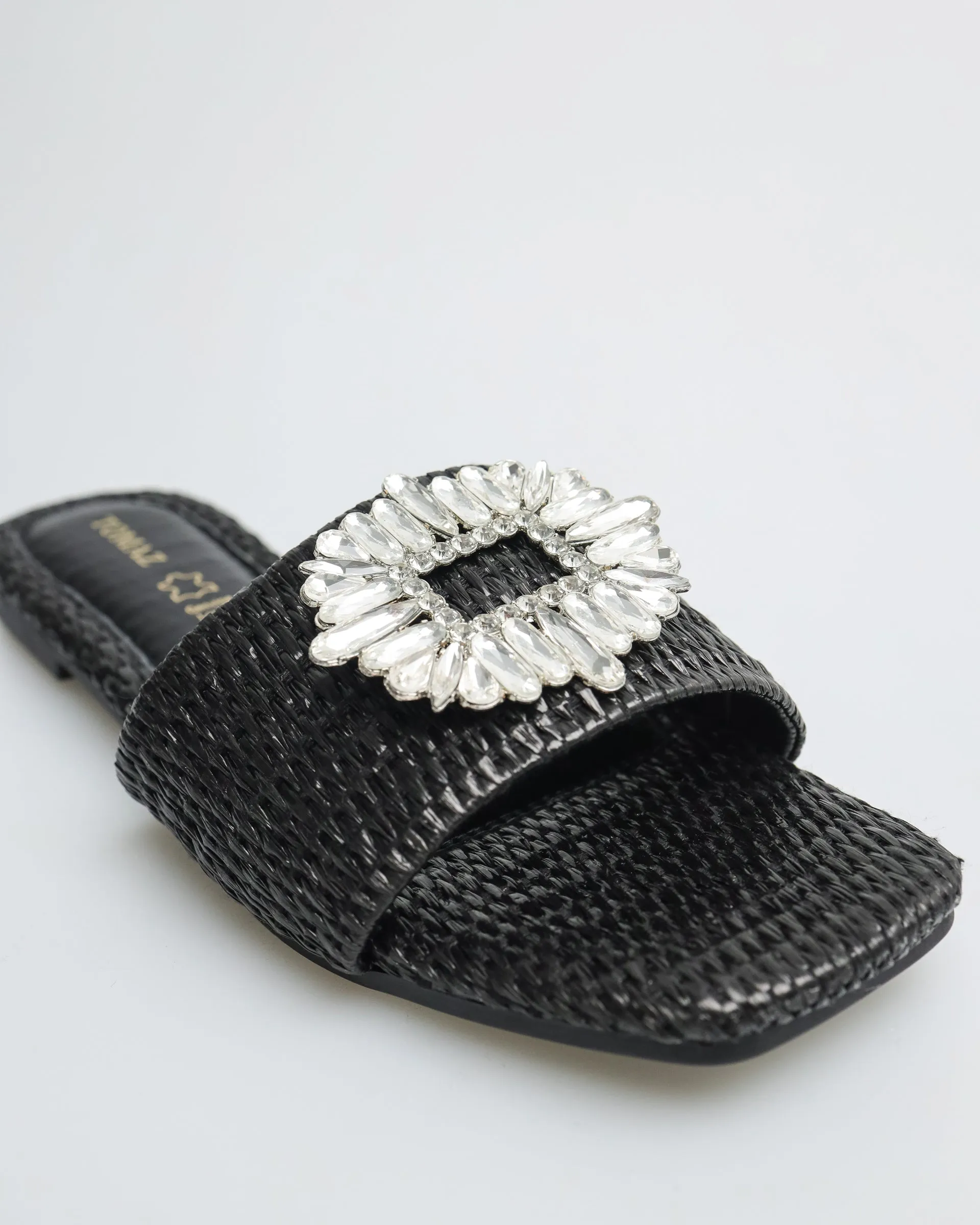 Tomaz YX96 Ladies Flower Gem Sandals