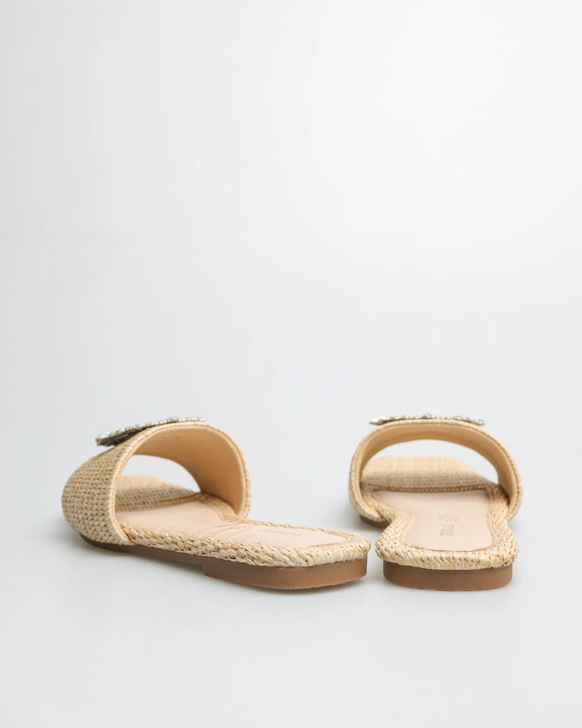 Tomaz YX96 Ladies Flower Gem Sandals