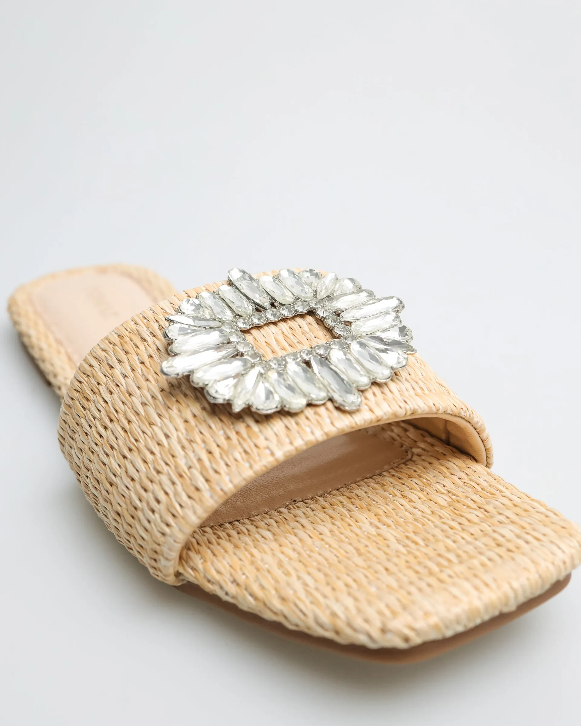 Tomaz YX96 Ladies Flower Gem Sandals
