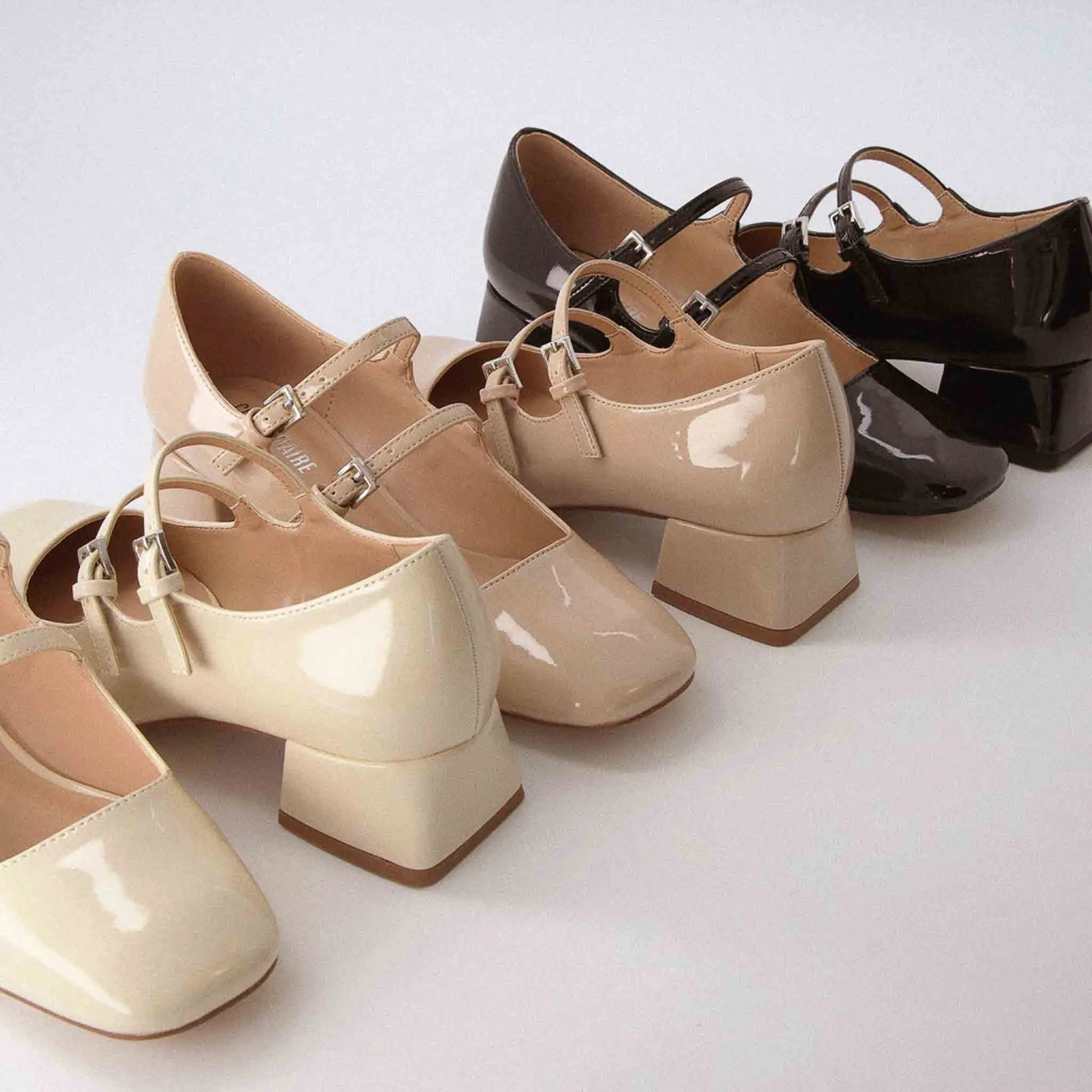 Twiggy Patent Mary Jane