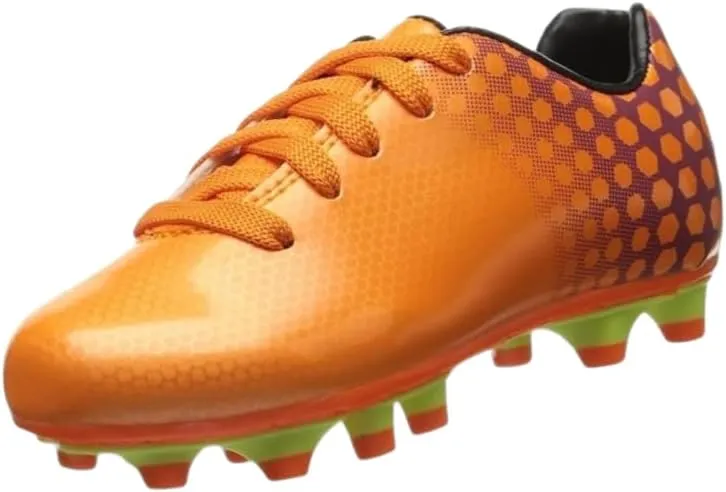 Vizari Palomar Firm Ground Soccer Shoes for Boys and Girls | Durable Synthetic Youth Soccer Cleats with Cushioned Sole for Stability | Secure Fit Kids Cleats with Padded Heel