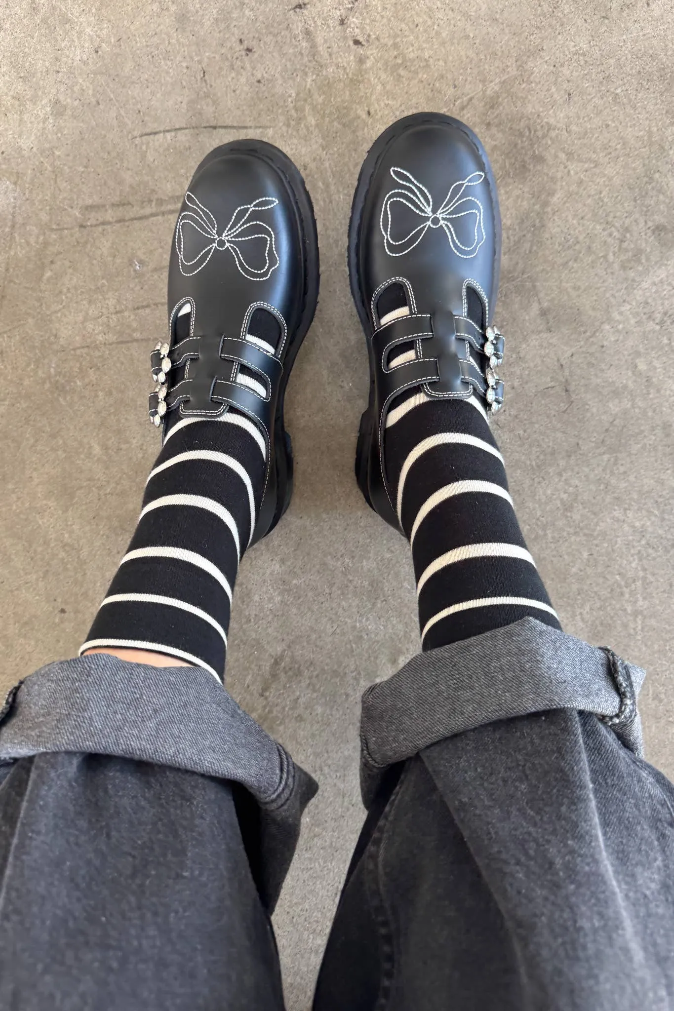 Wally Socks in Black