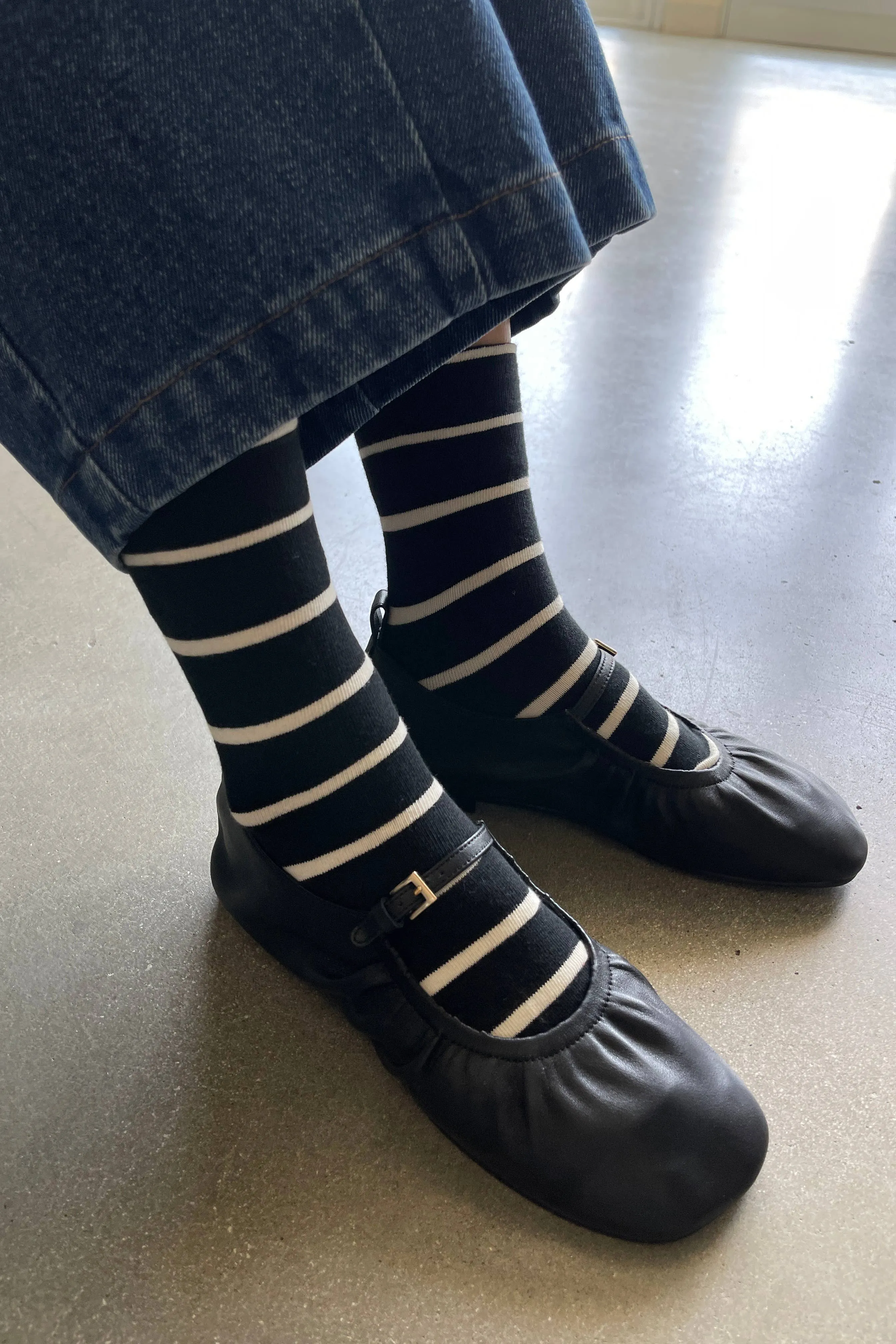 Wally Socks in Black